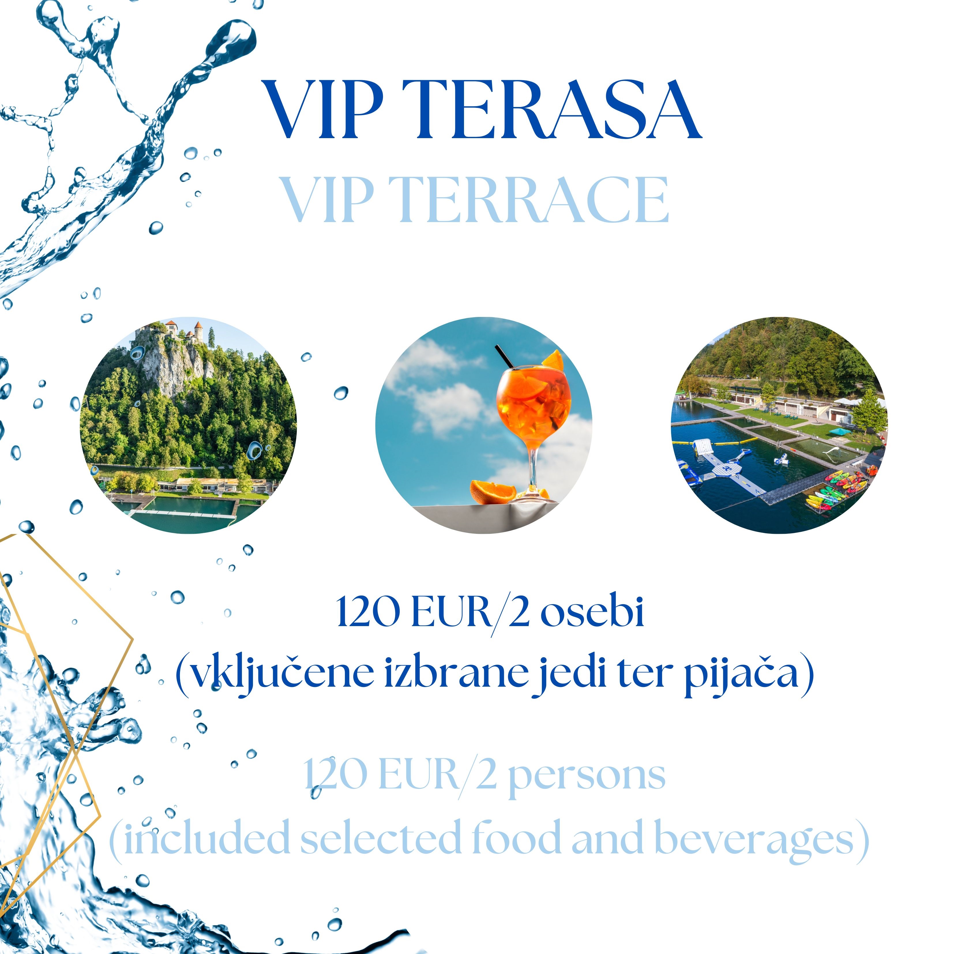 Ponudba VIP terasa